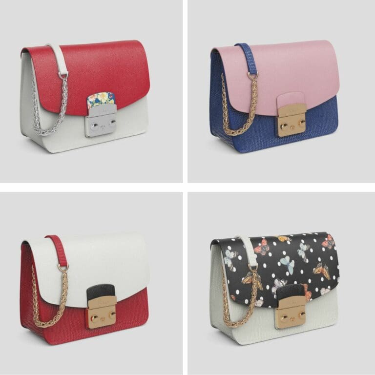 Product personalization on a Furla bag by SmartPixels